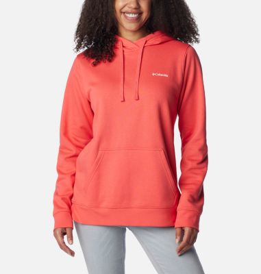 Columbia Women's Columbia Trek Graphic Hoodie - L - Red