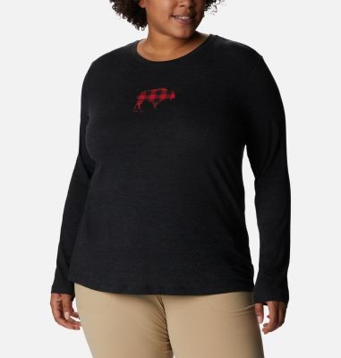 Columbia Women's Hidden Haven  Long Sleeve Tee - Plus Size- product image