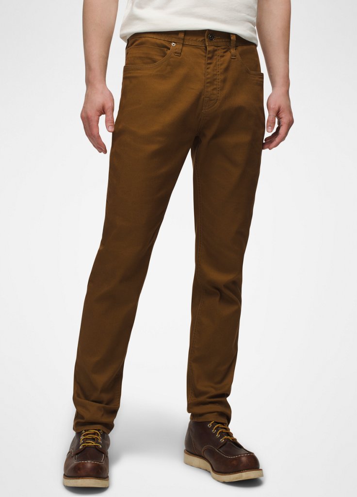 Mens prAna Bridger Slim Tapered Jean - Sepia