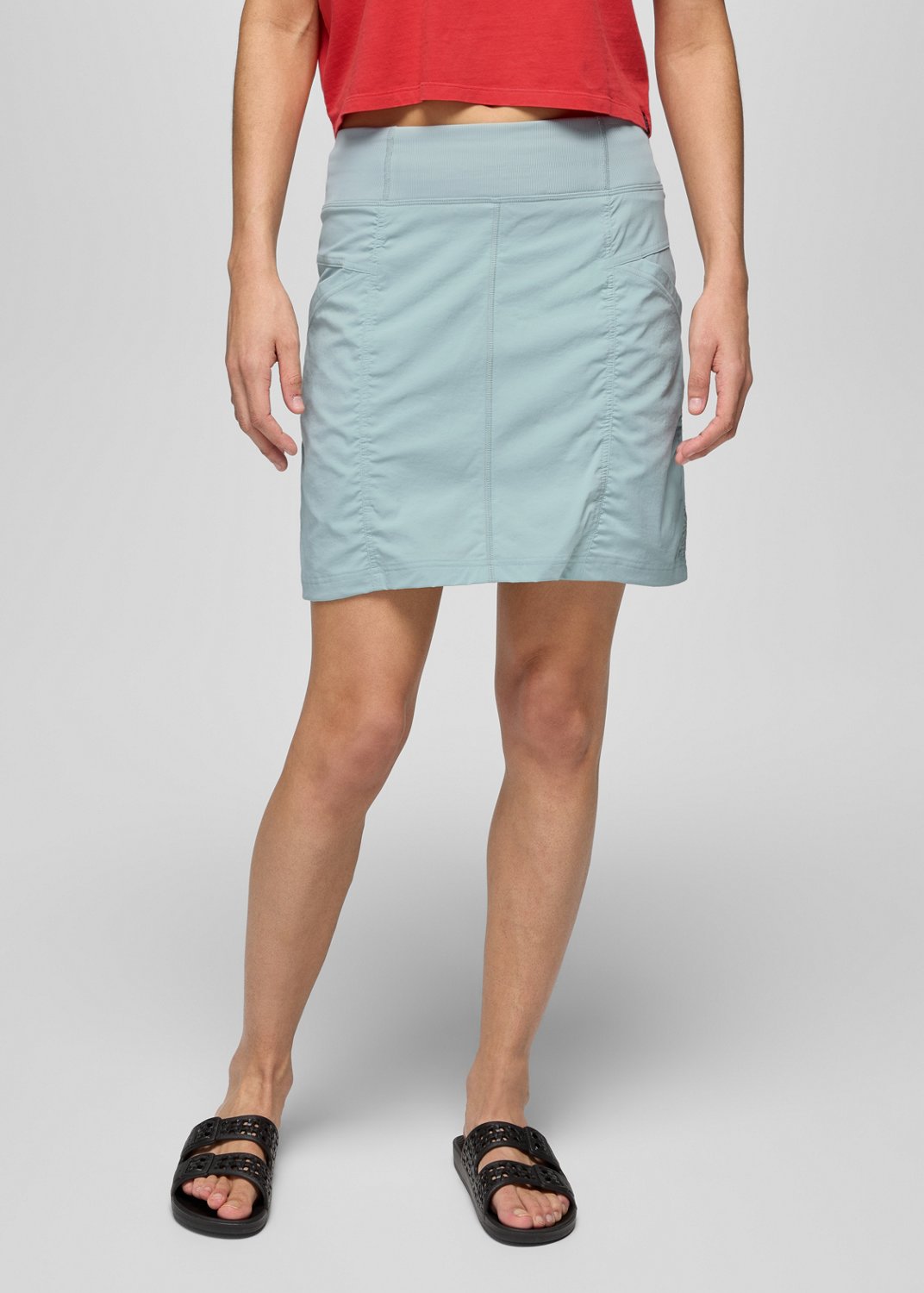 Womens prAna Koen Skort - Saltwater