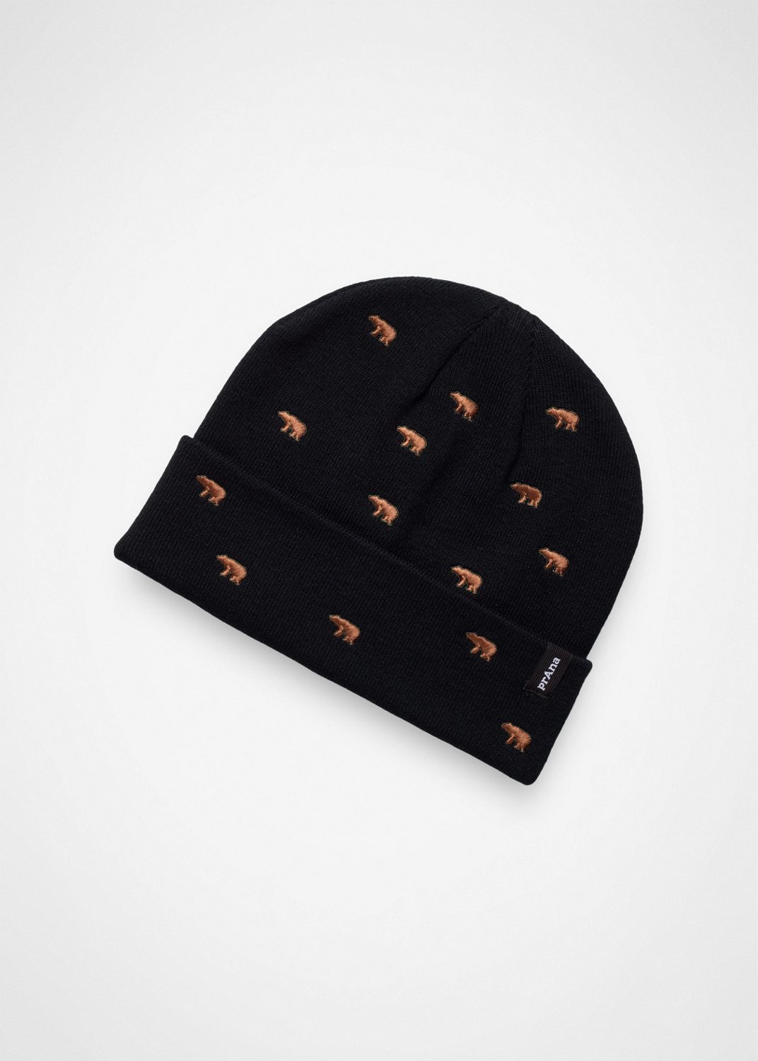 Gender Neutral prAna Wild Now Beanie - Black Bear