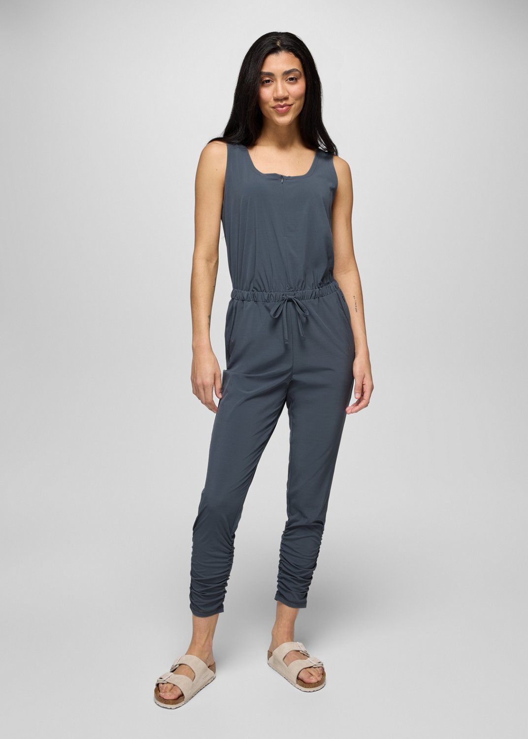 Womens prAna Railay Jumpsuit - Thundercloud