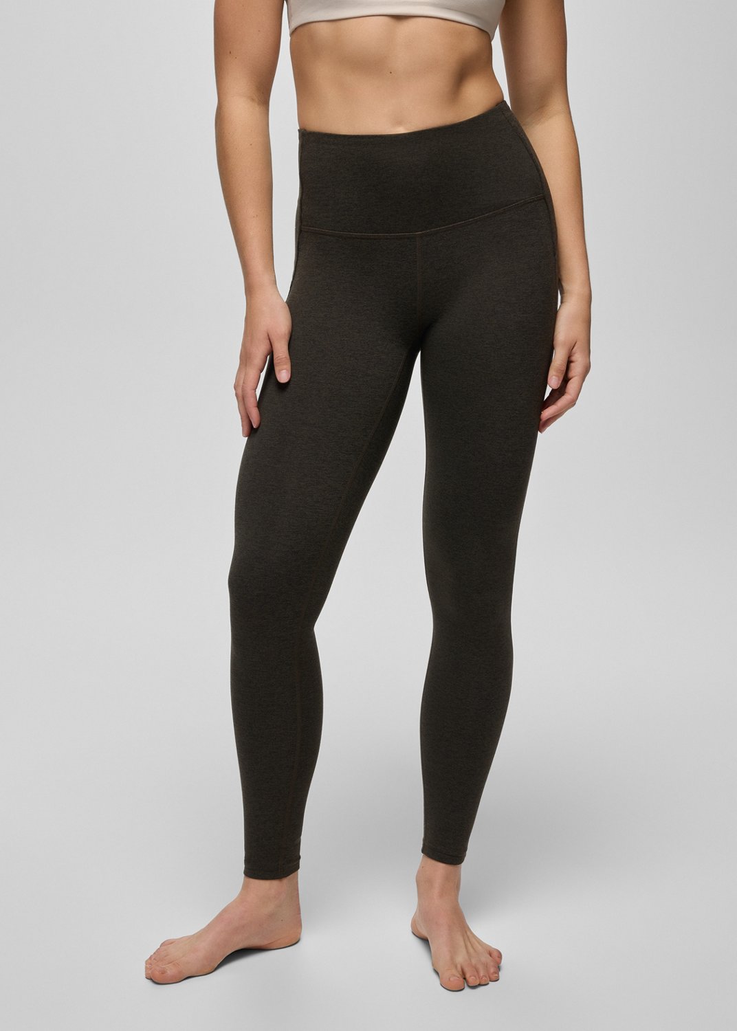 Womens prAna Ice Flow Legging - Nori Heather