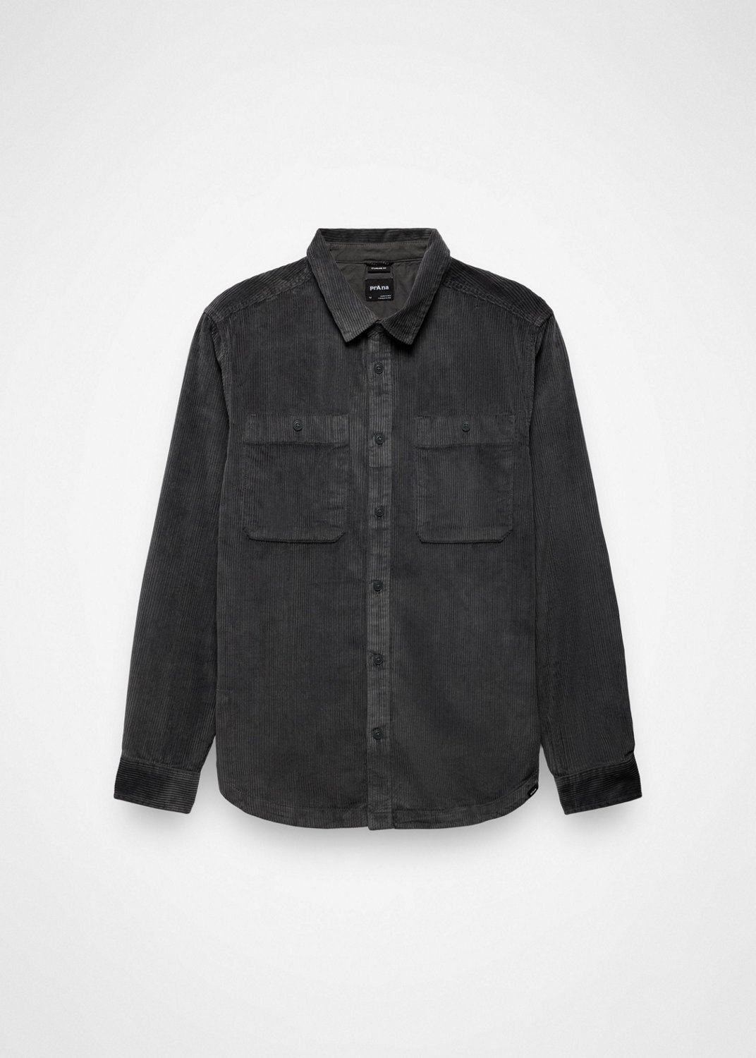 Mens prAna Ridgecrest Long Sleeve - Shadow