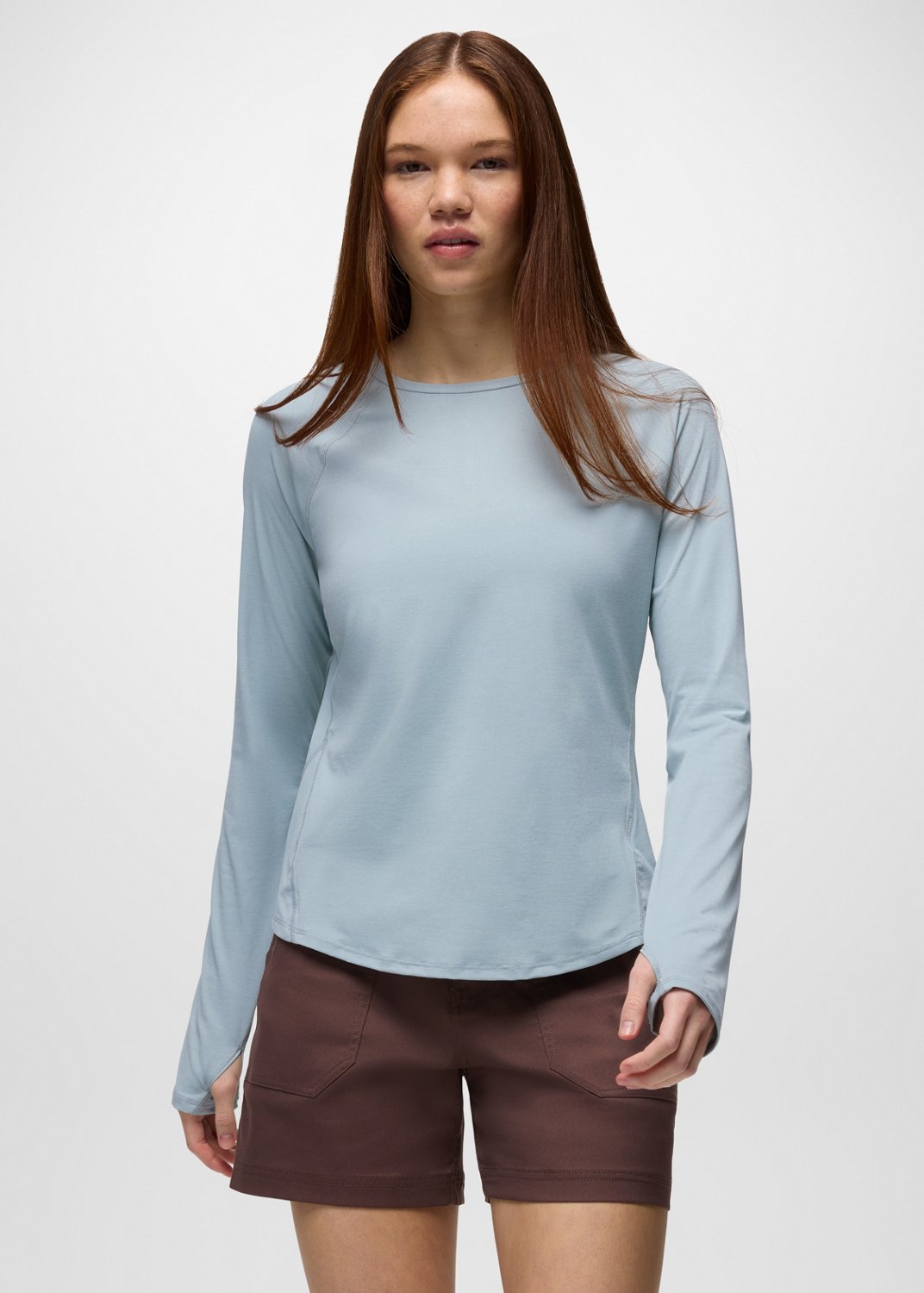 Womens prAna Eileen Top - Saltwater