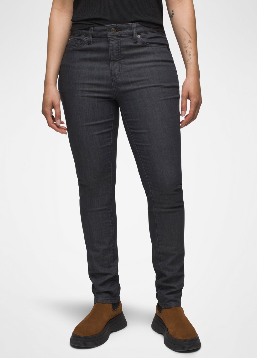 Womens prAna Kayla High Rise Jean - Denim Solid