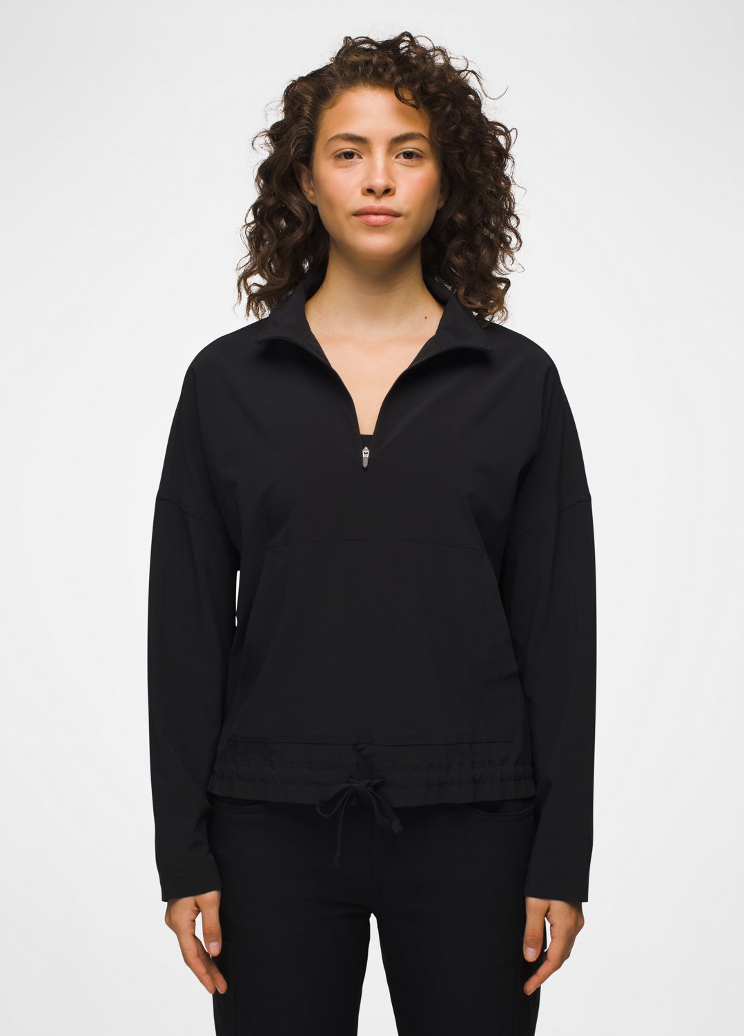 Womens prAna Railay Pullover - Black