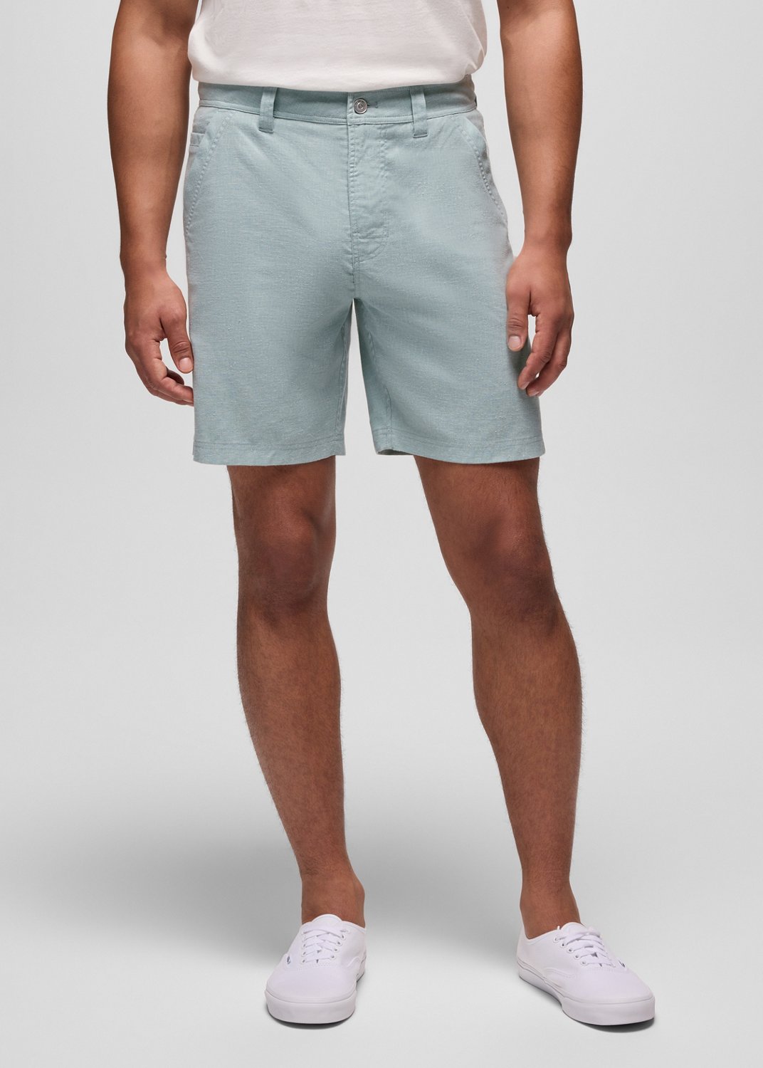 Mens prAna Furrow Short - Saltwater