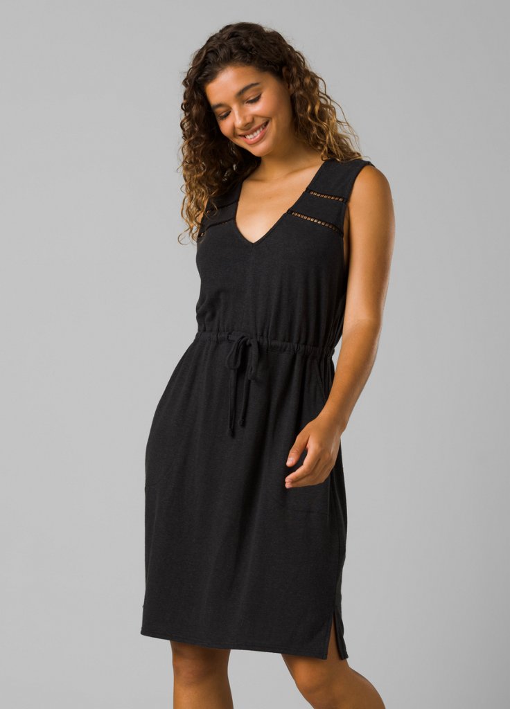 Womens prAna Cozy Up Korrine Dress - Black