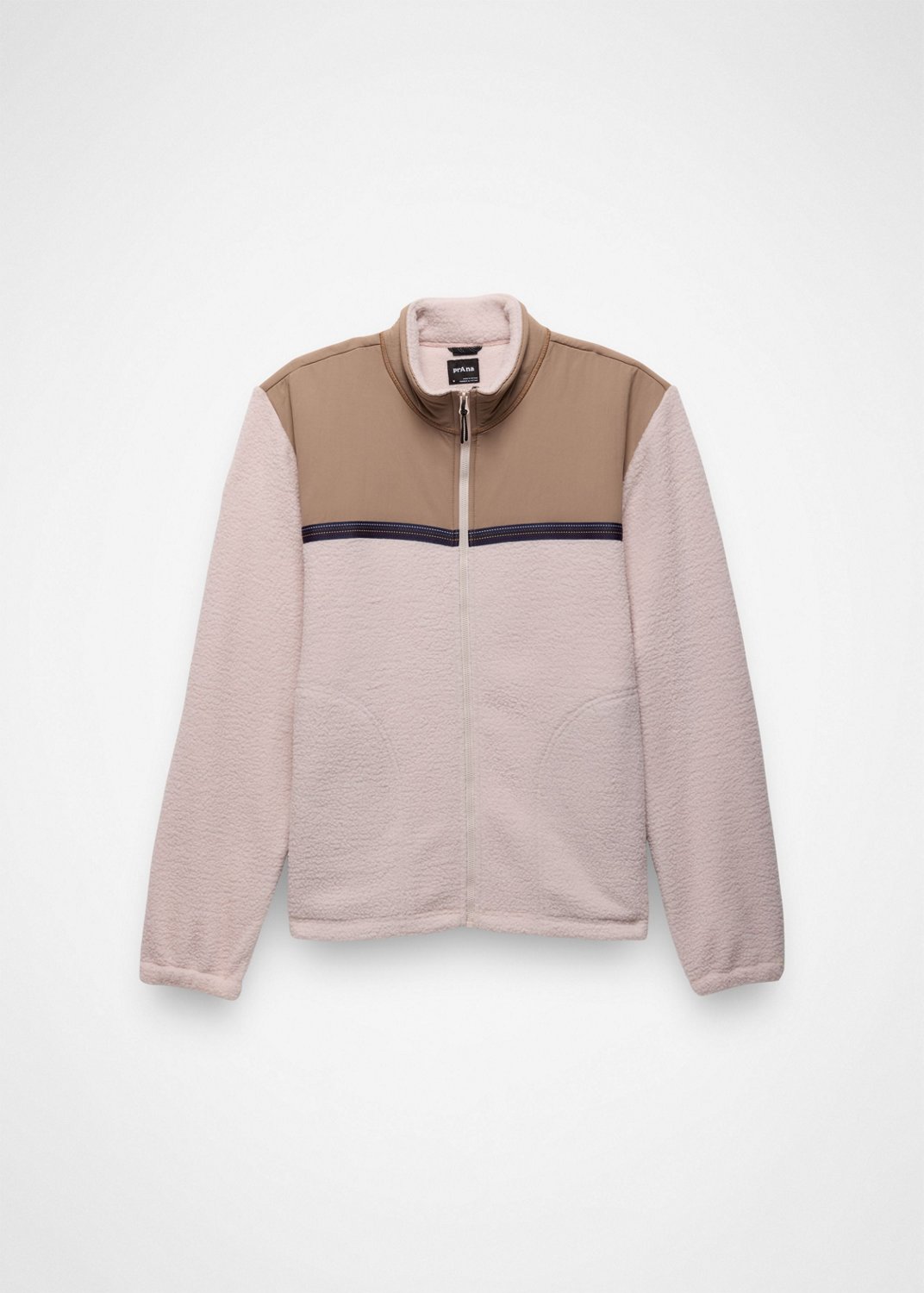 Gender Neutral prAna Hurricane Full Zip Fleece - Hush