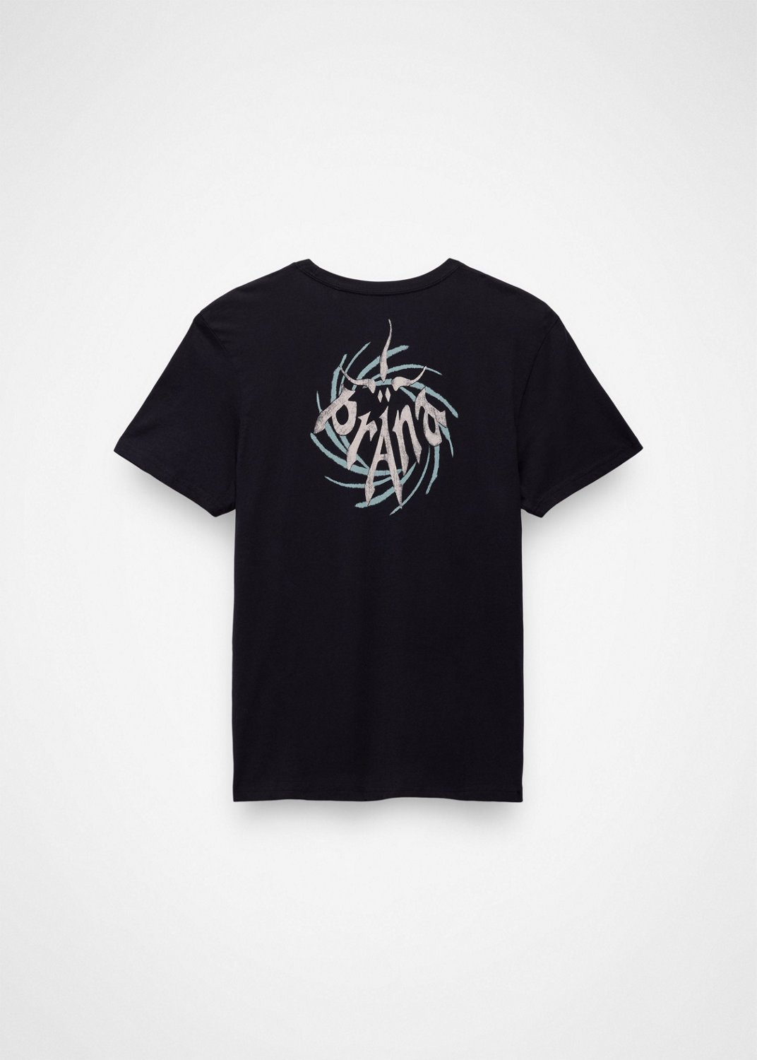 Gender Neutral prAna Heritage Graphic Tee - Black Universe