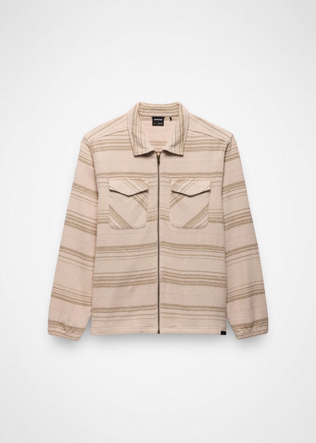 Gender Neutral prAna Heritage Zip Flannel - Hush