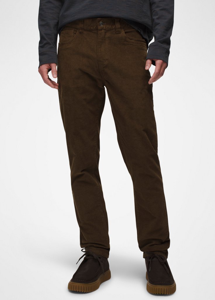 Mens prAna Campfire Cord Pant - Rich Earth