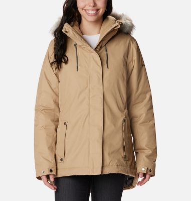 Columbia Women's Suttle Mountain II Insulated Jacket - XL - Tan
