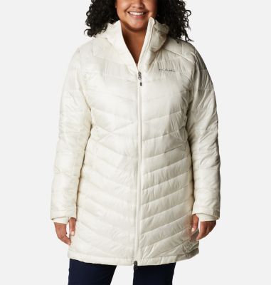 Columbia Women's Joy Peak  Mid Insulated Hooded Jacket - Plus Size-