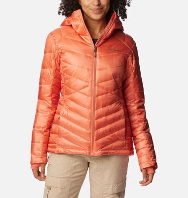 Columbia Women's Joy Peak Insulated Hooded Jacket - XL - Orange