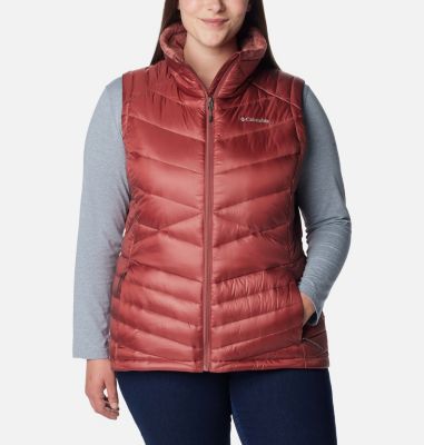 Columbia Women's Joy Peak Insulated Vest - Plus Size - 1X - Pink