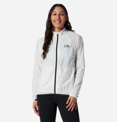 Mountain Hardwear Women's Kor AirShell Full Zip Jacket - L - White