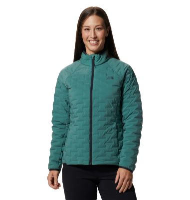 Mountain Hardwear Women's Stretchdown Light Jacket - L - Green