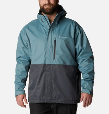 Columbia Men's Hikebound Rain Jacket - Big - 2X - Green