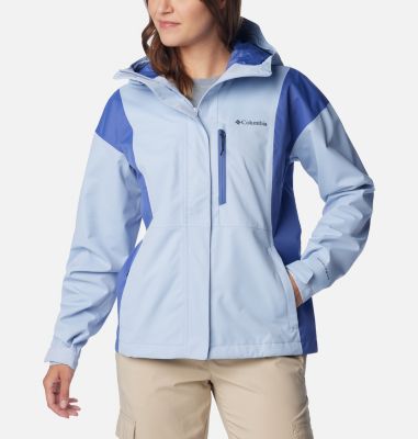 Columbia Women's Hikebound Rain Jacket - M - Blue  Whisper, Eve