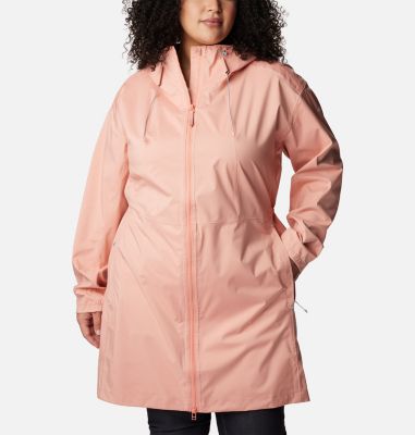 Columbia Women's Weekend Adventure Long Shell Jacket - Plus Size