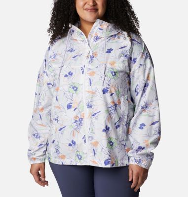 Columbia Women's Flash Challenger  Novelty Windbreaker Jacket - Plus Size- product image