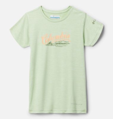 Columbia Girls' Mission Peak Short Sleeve Graphic T-Shirt - L -