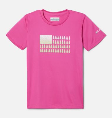 Columbia Girls' Mirror Creek  Short Sleeve Graphic T-Shirt-