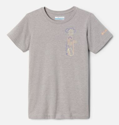 Columbia Girls' Mission Lake Short Sleeve Graphic T-Shirt - M -