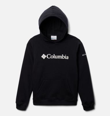 Columbia Kids' Columbia Trek Pullover Hoodie - M - Black