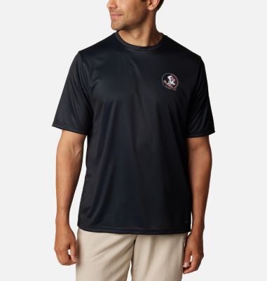 Columbia Men's Collegiate PFG Terminal Tackle  Short Sleeve Shirt - Florida State-