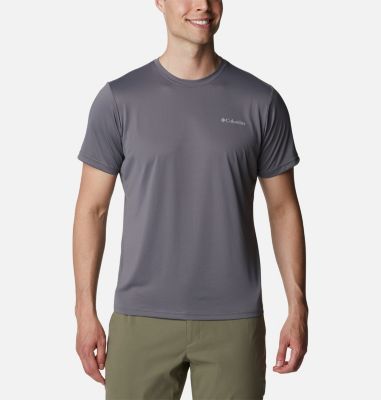 Columbia Men's Columbia Hike Crew Short Sleeve Shirt - XL - Grey