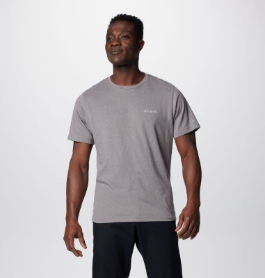 Columbia Men's Thistletown Hills Short Sleeve Shirt - M - Grey