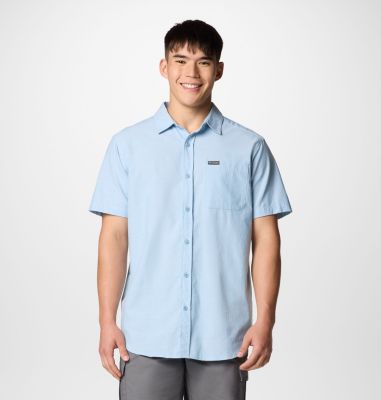 Columbia Men's Rapid Rivers  Novelty Short Sleeve Shirt-