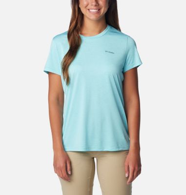Columbia Women's Columbia Hike Short Sleeve Crew Shirt - M - Blue