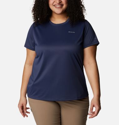 Columbia Women's Columbia Hike  Short Sleeve Crew Shirt - Plus Size-