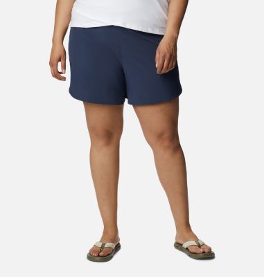 Columbia Women's Columbia Hike Shorts - Plus Size - 3X - Blue