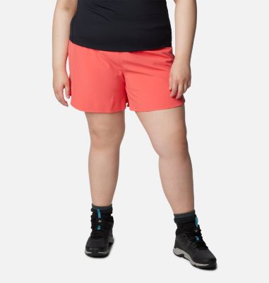 Columbia Women's Columbia Hike Shorts - Plus Size - 2X - Red