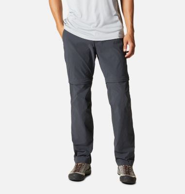 Mountain Hardwear Men's Basin Trek Convertible Pant - Size 46 - Black
