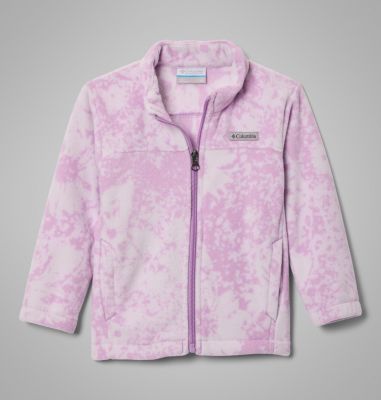 Columbia Girls' Toddler Castle Dale  Printed Full Zip Fleece Jacket-