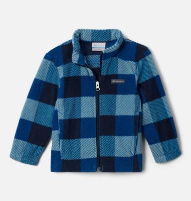 Columbia Boys' Toddler Castle Dale  Printed Full Zip Fleece-