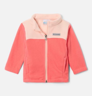 Columbia Infant Girls' Castle Dale  Full Zip Fleece Jacket-