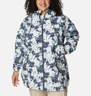 Columbia Women's Little Fields  Printed Long Jacket - Plus Size- product image