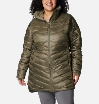 Columbia Women's Joy Peak Mid Jacket - Plus Size - 3X - Green