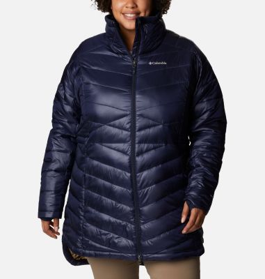 Columbia Women's Joy Peak Mid Jacket - Plus Size - 3X - Navy
