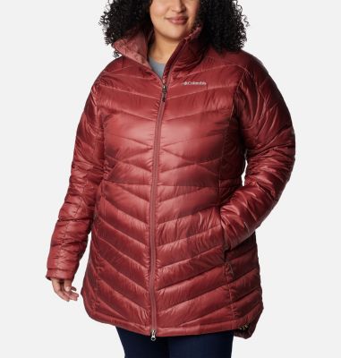 Columbia Women's Joy Peak Mid Jacket - Plus Size - 3X - Pink