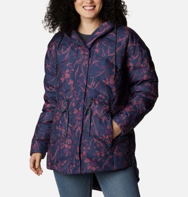 Columbia Women's Icy Heights II Down Novelty Jacket - L - Blue