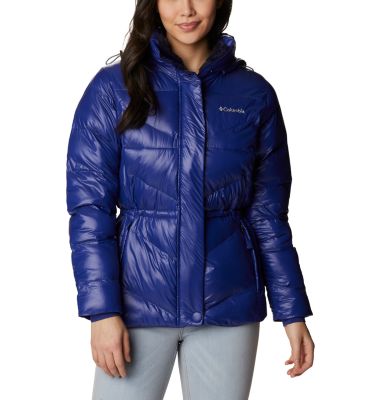 Columbia Women's Peak To Park II Insulated Hooded Jacket - M -