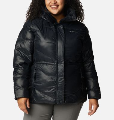 Columbia Women's Peak to Park  II Insulated Hooded Jacket - Plus Size-